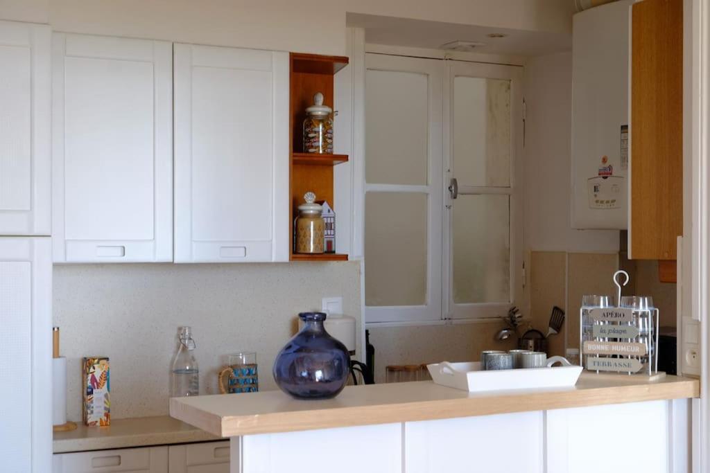 Appartement Le Sahel - Vue Imprenable Sur L'Ocean 비아히쯔 외부 사진