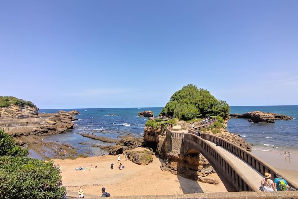 Appartement Le Sahel - Vue Imprenable Sur L'Ocean 비아히쯔 외부 사진