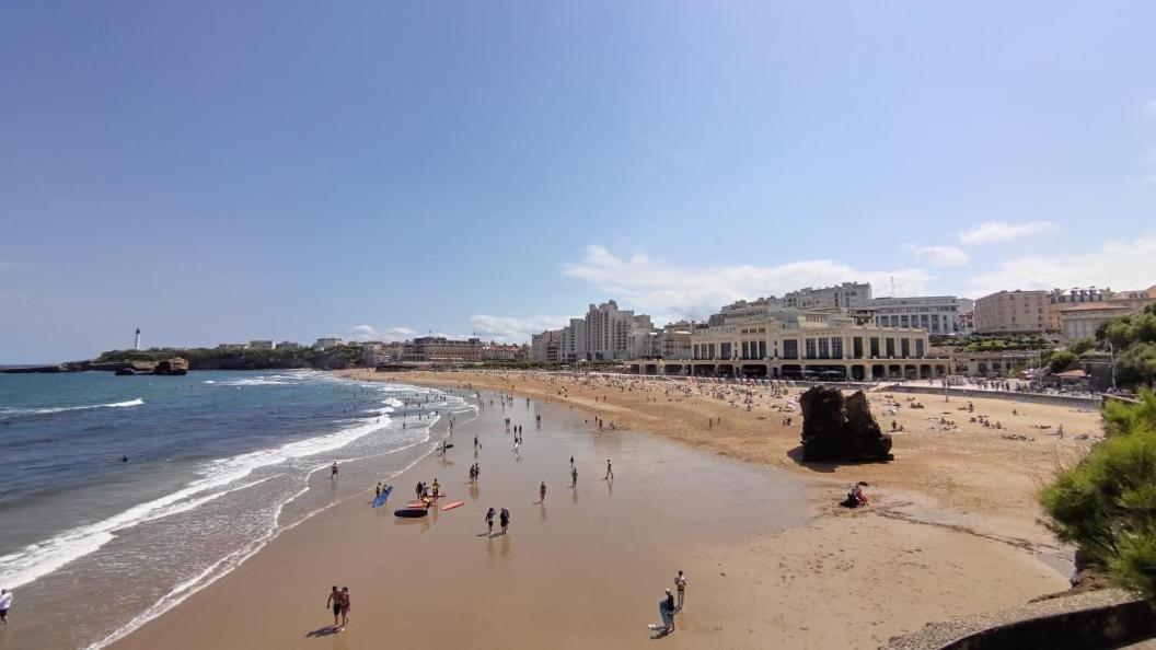 Appartement Le Sahel - Vue Imprenable Sur L'Ocean 비아히쯔 외부 사진